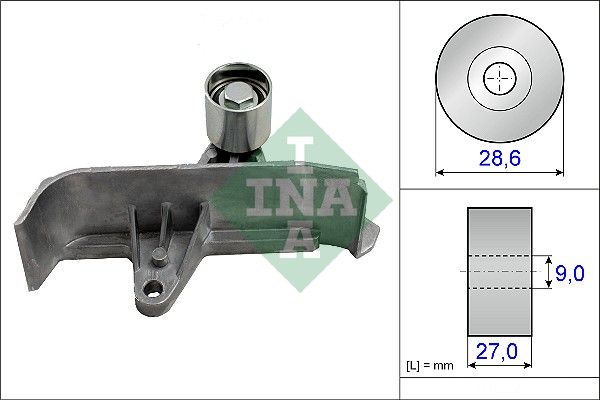 WILMINK GROUP Паразитный / Ведущий ролик, зубчатый ремень WG1253098